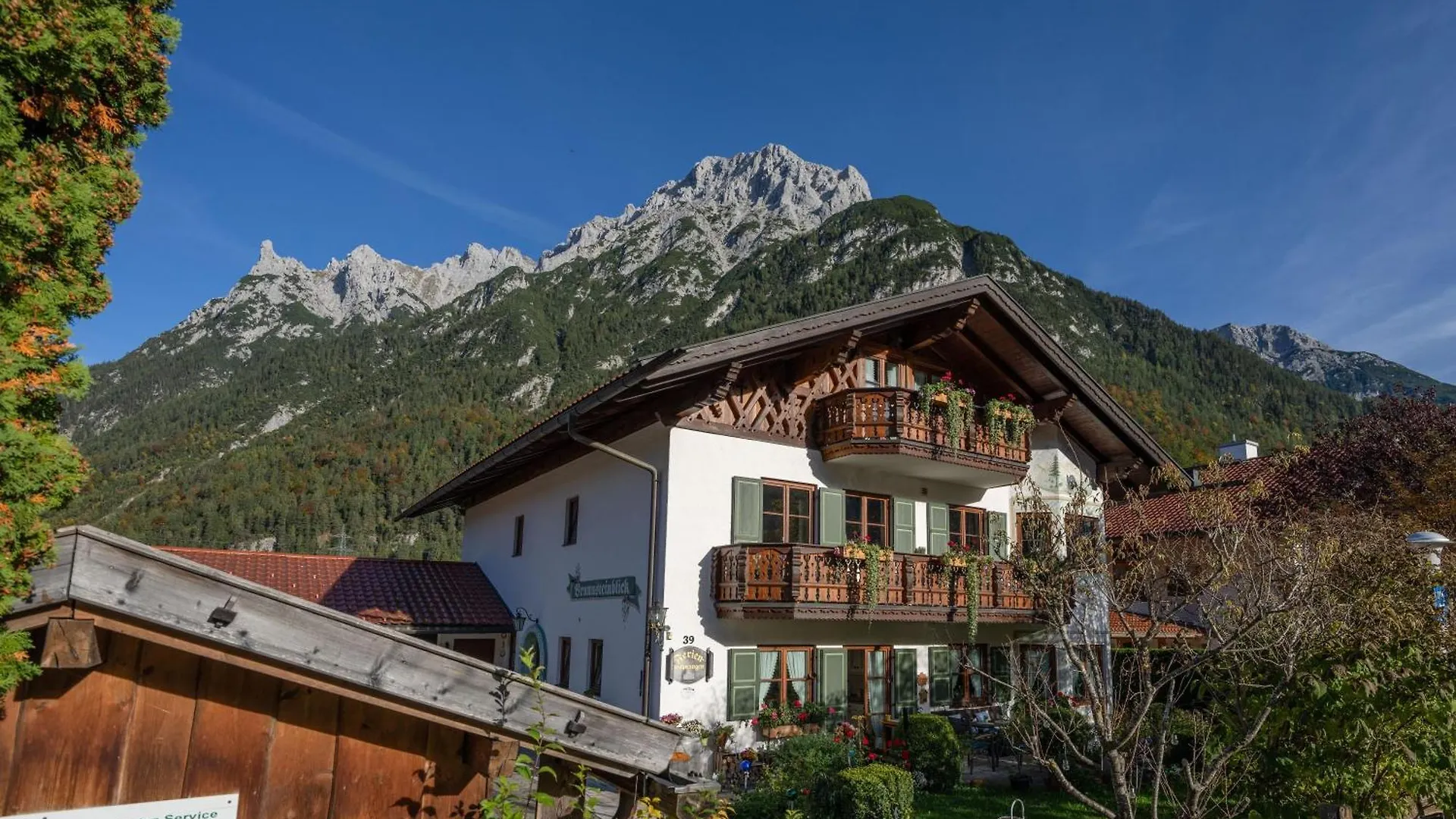 Apartament Haus Brunnsteinblick Mittenwald