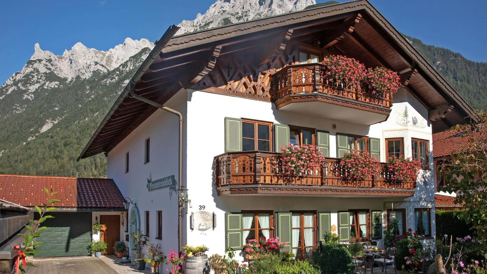 Apartament Haus Brunnsteinblick Mittenwald Niemcy